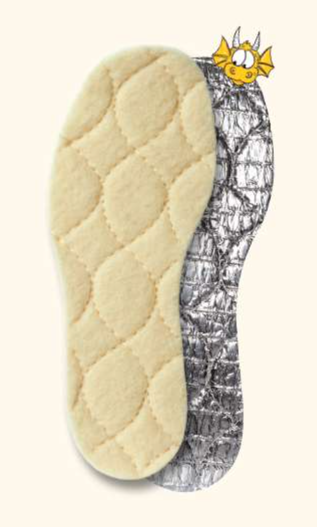 Pedag Einlegesohlen Alu-Thermo SOLAR - keks.