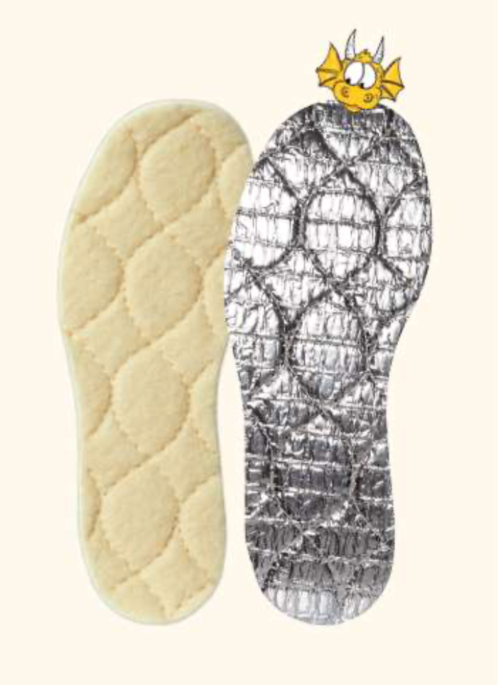 Pedag Einlegesohlen Alu-Thermo SOLAR - keks.