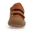 Naturino Cocoon Klett Lauflernschuh mit Wolle COGNAC - keks.