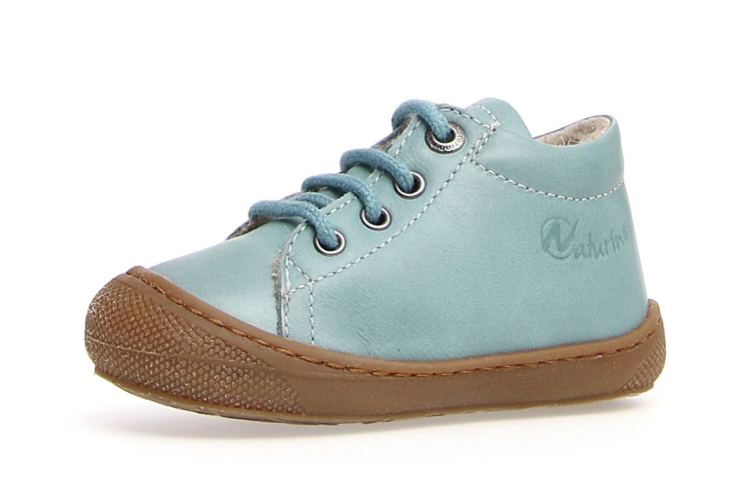 Naturino Cocoon Schnür Lauflernschuh mit Wolle ARCTIC - keks.