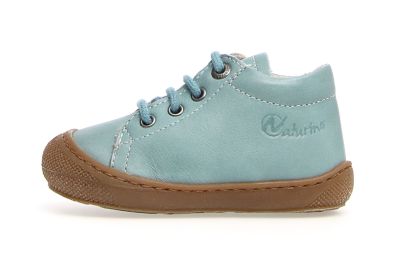 Naturino Cocoon Schnür Lauflernschuh mit Wolle ARCTIC - keks.