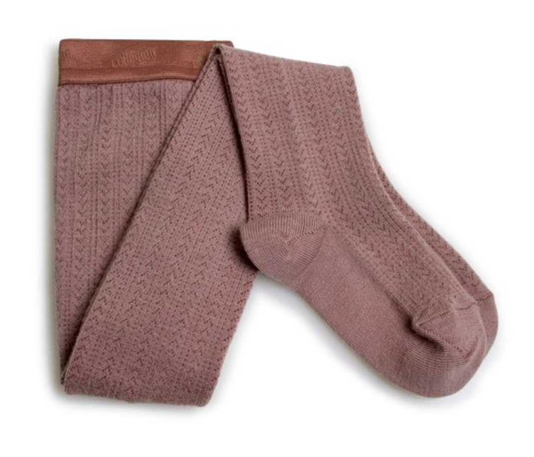 Collégien Strumpfhose ANGÉLIQUE aus Merinowolle - keks.