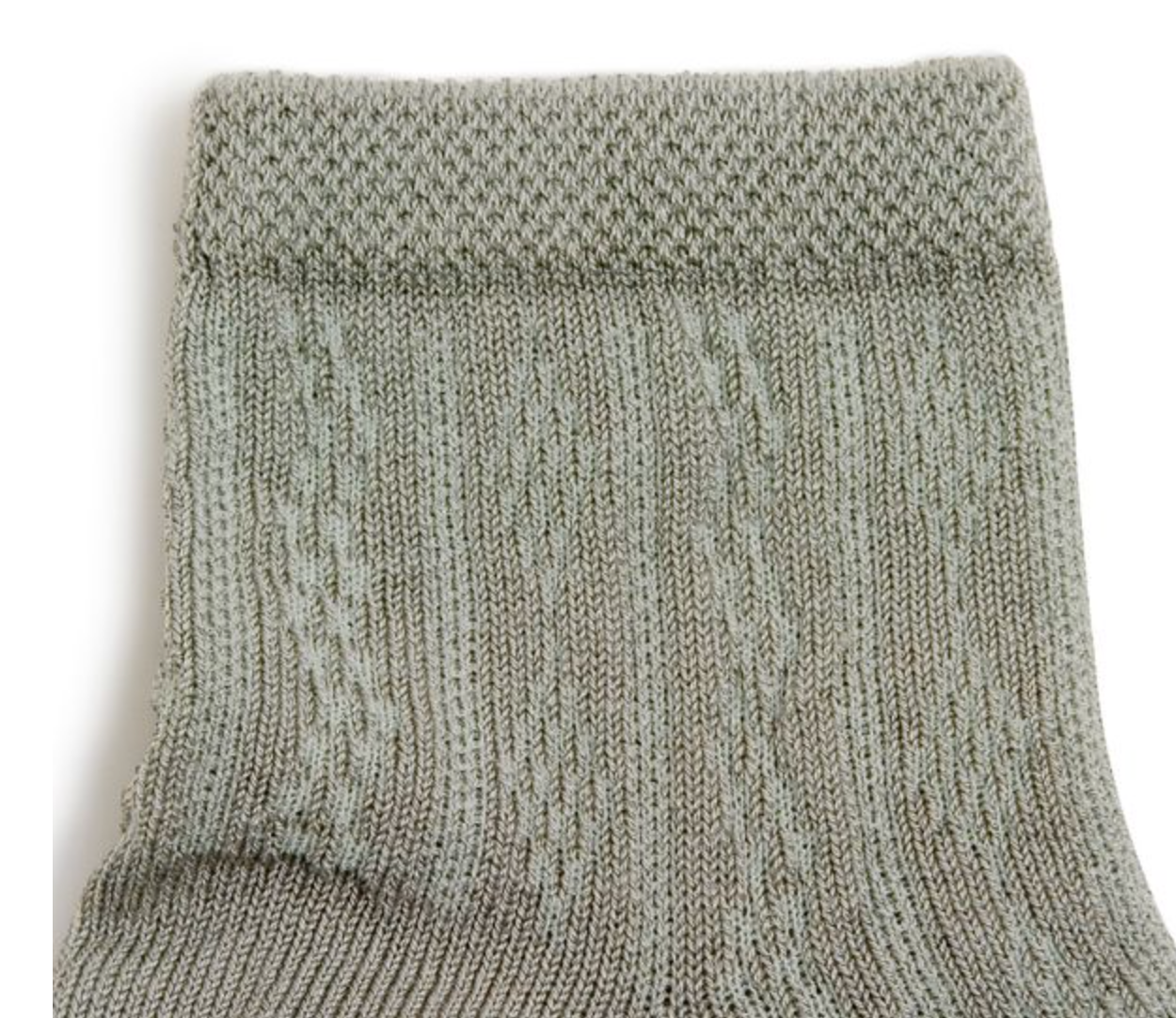 Collégien Pointelle Kniestrümpfe aus merzerisierter Baumwolle ANTOINETTE - keks.