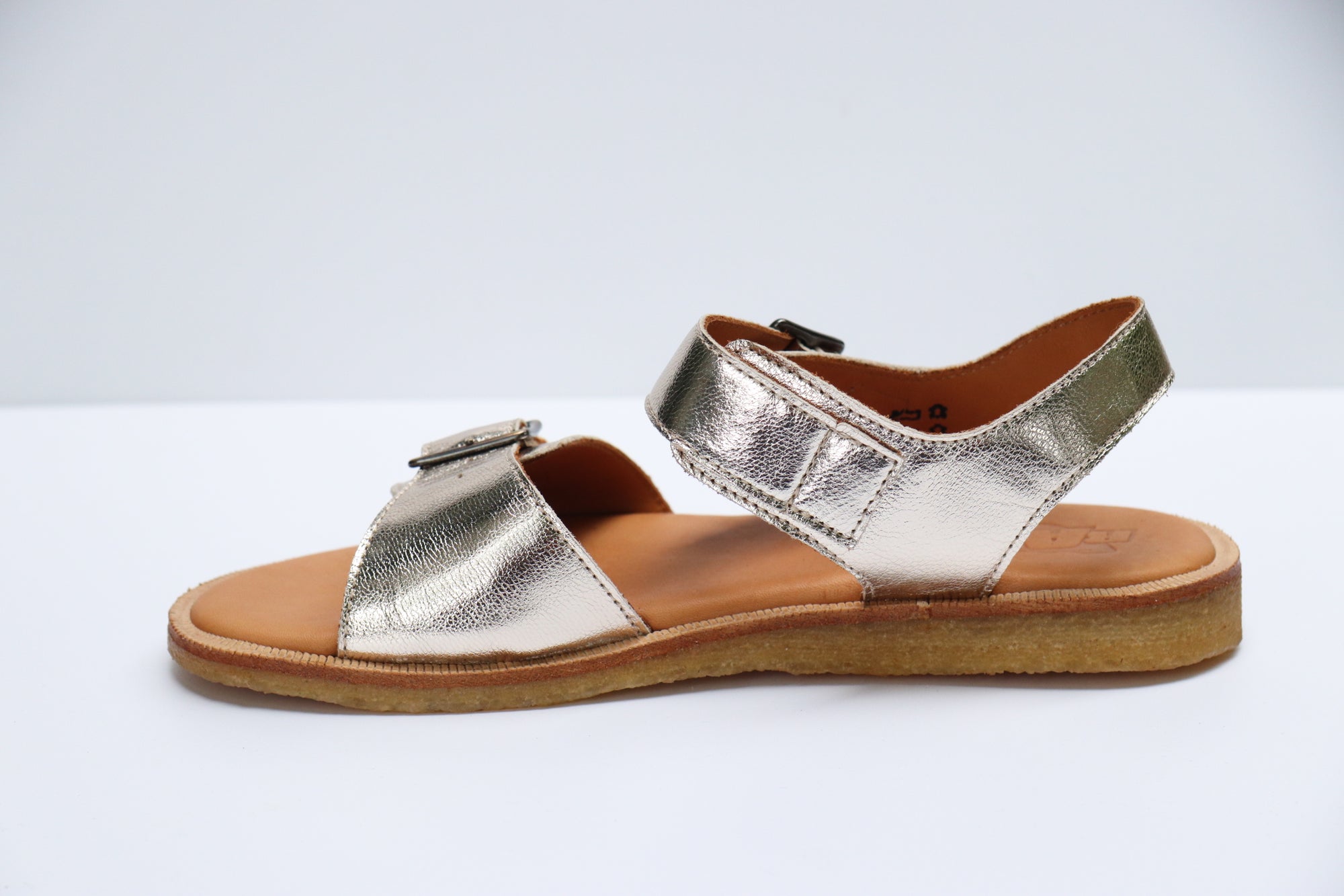 RAP Retrosandale aus Naturleder GOLD - keks.