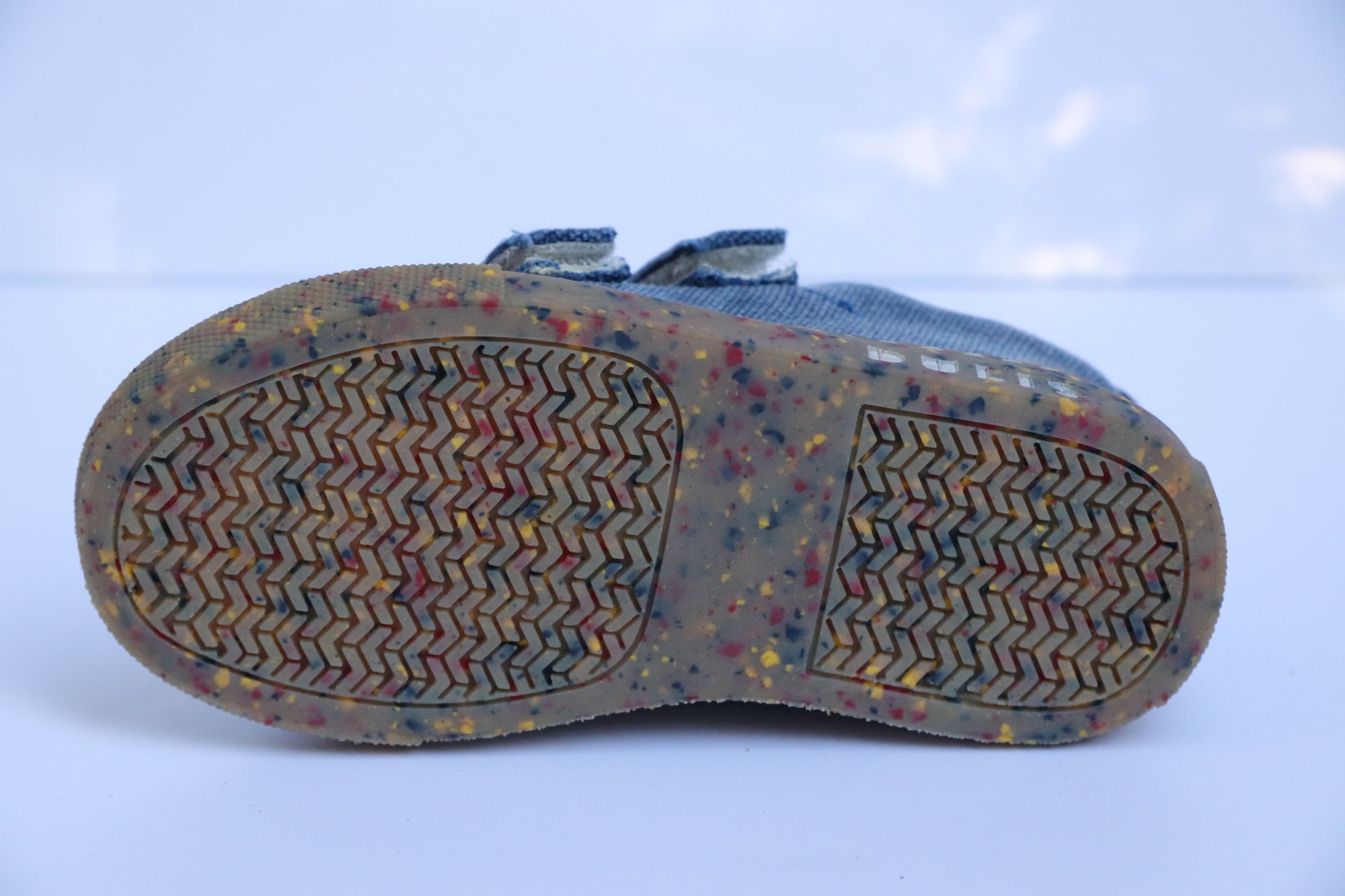 DULIS vegane Halbschuhe Klett BLUE CANVAS - keks.