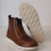 Cole Bounce Schnürstiefelette Cognac mit leichtem Fleece - keks.