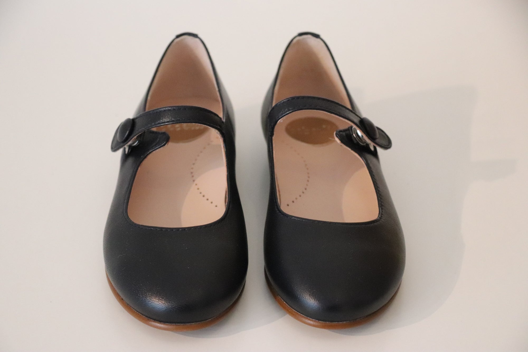 Beberlis Ballerina mit Druckknopf VALERIA NAVY - keks.