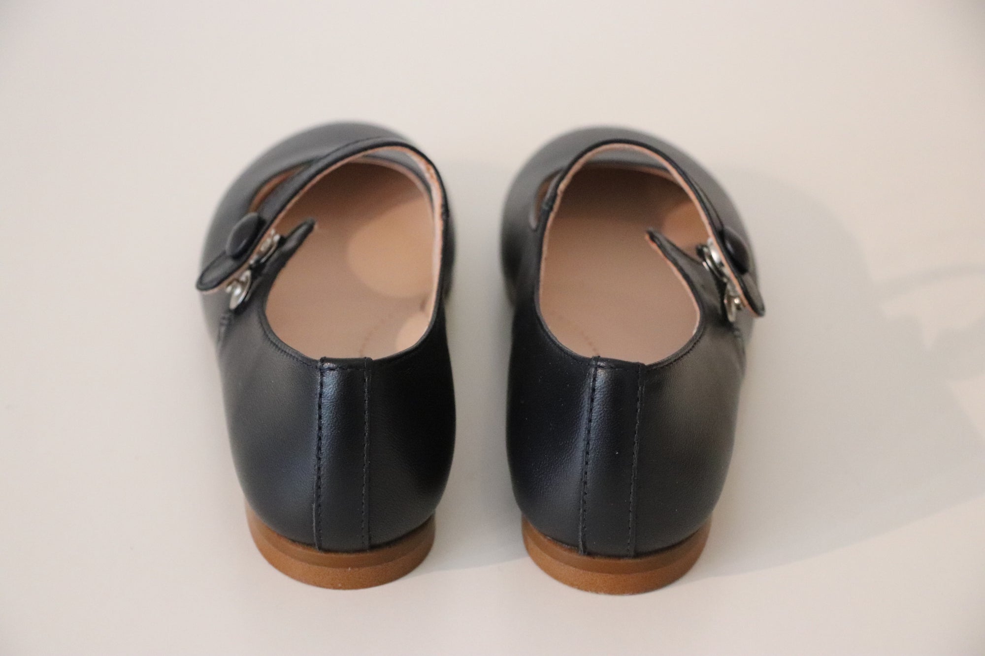 Beberlis Ballerina mit Druckknopf VALERIA NAVY - keks.