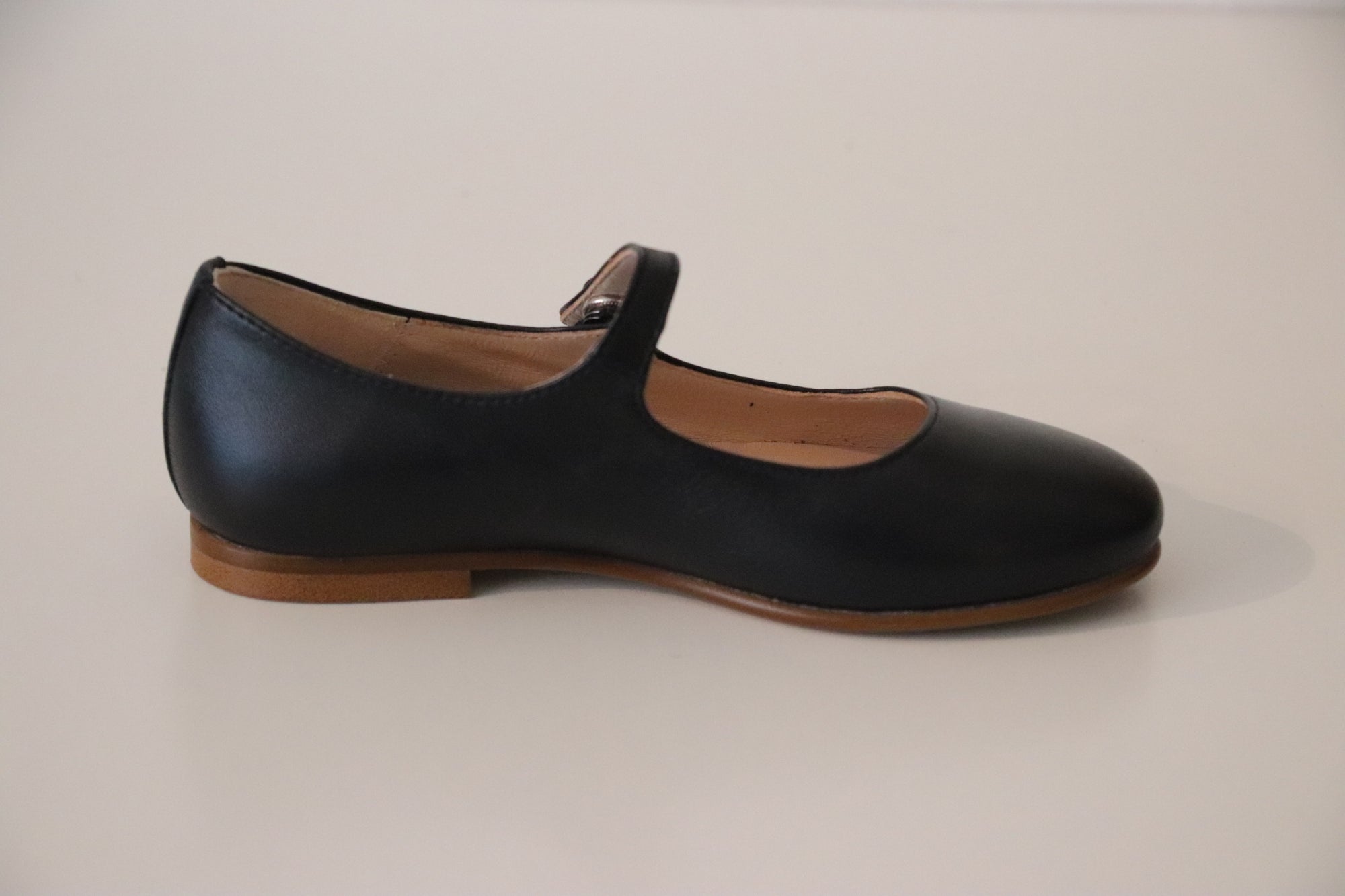 Beberlis Ballerina mit Druckknopf VALERIA NAVY - keks.