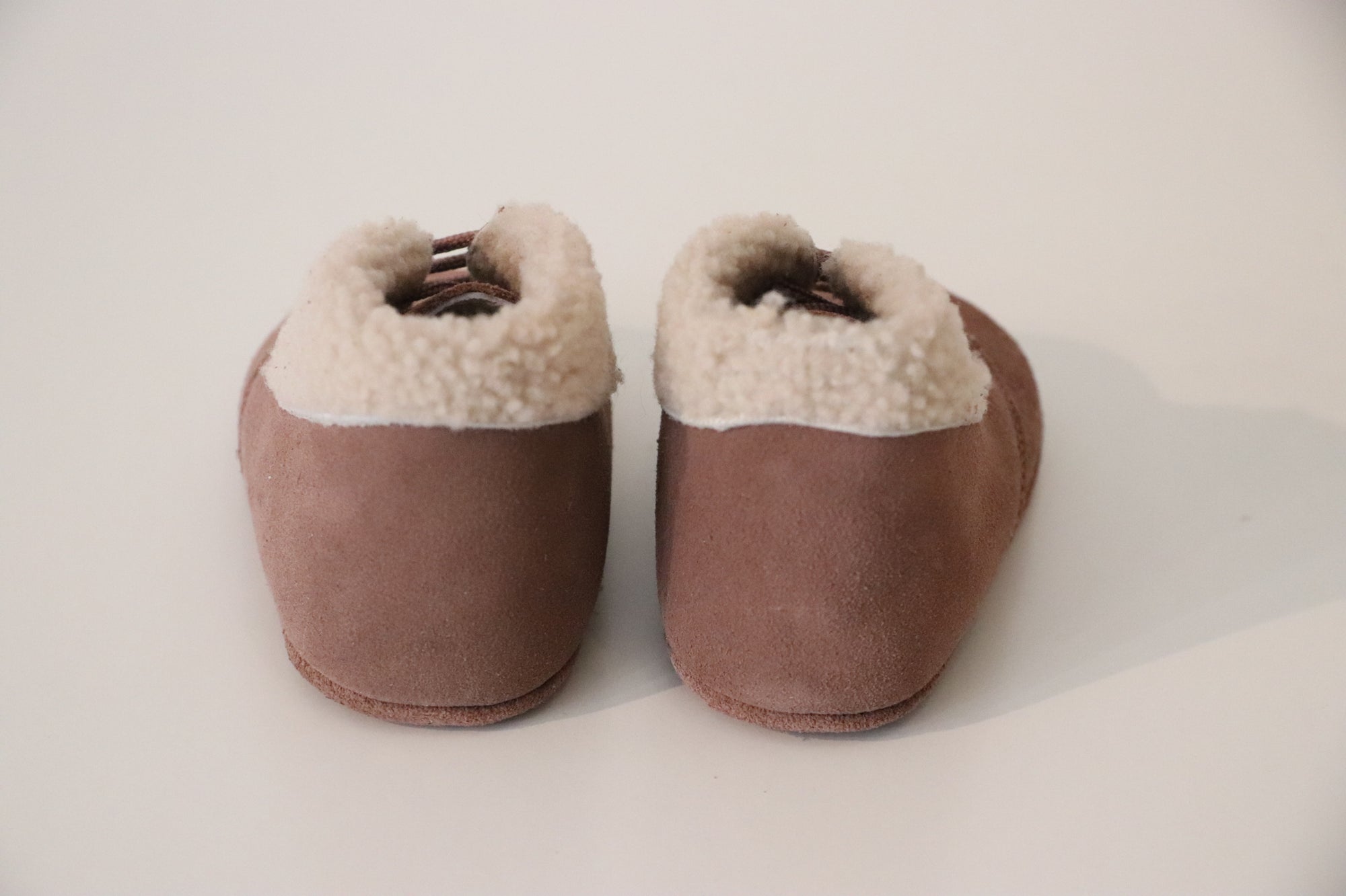 Beberlis Baby Warme Schnürschuhe DOXIE Rosewood - keks.