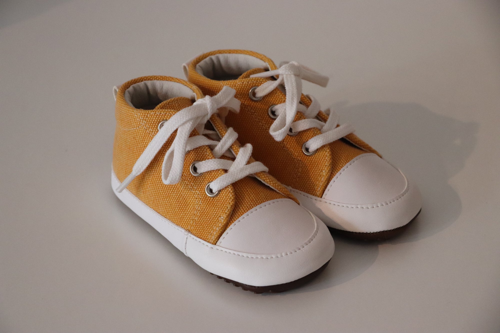 DULIS vegane Babyssneaker YELLOW CANVAS - keks.