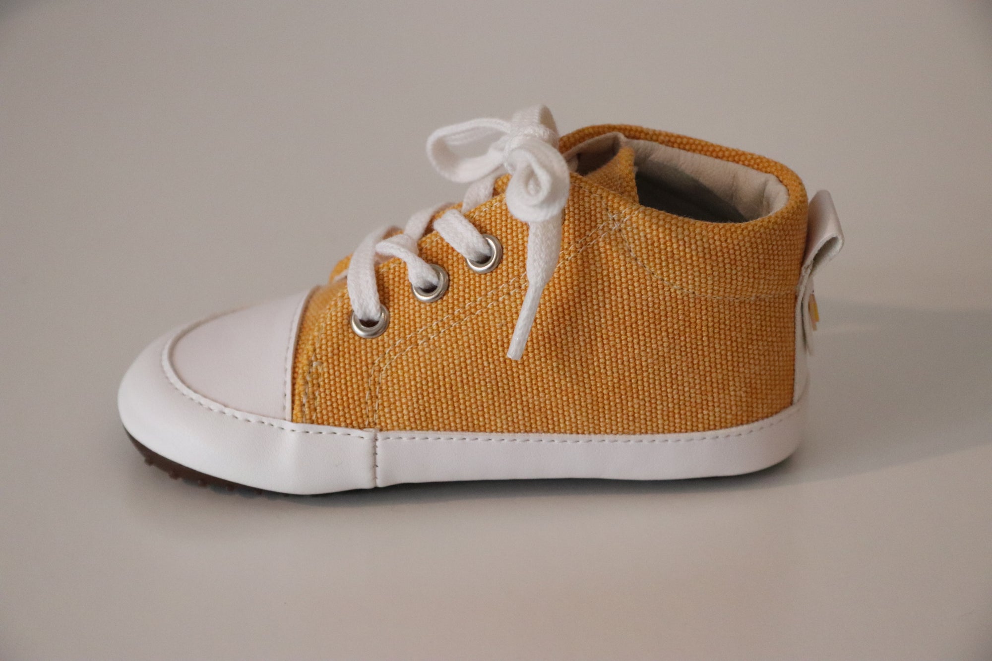 DULIS vegane Babyssneaker YELLOW CANVAS - keks.