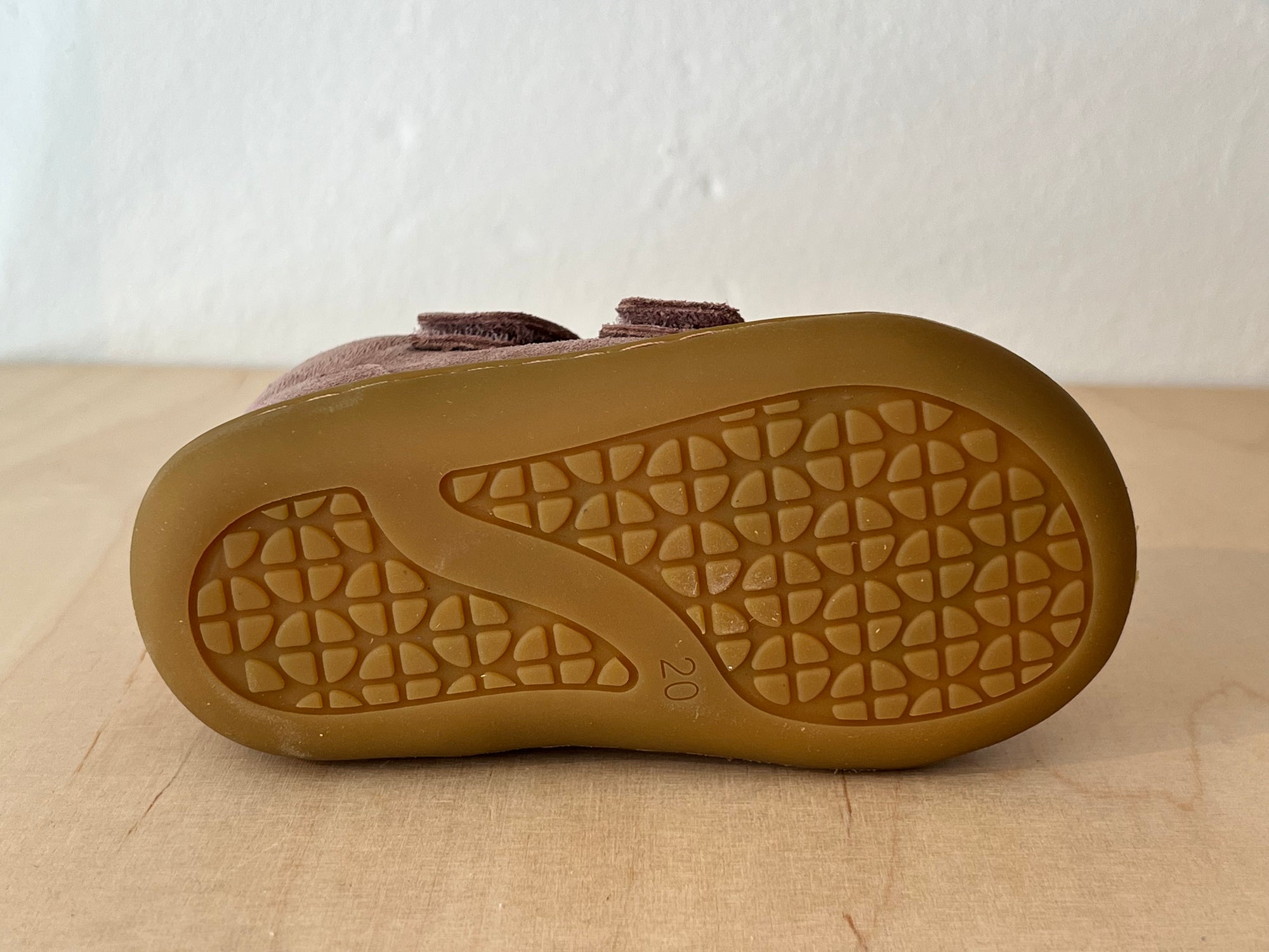 Telyoh Barefoot Y01107 Klett Midcut OLD ROSE SUEDE