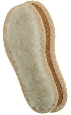 Pedag Kuschelige Lammfellsohlen PASCHA - keks.