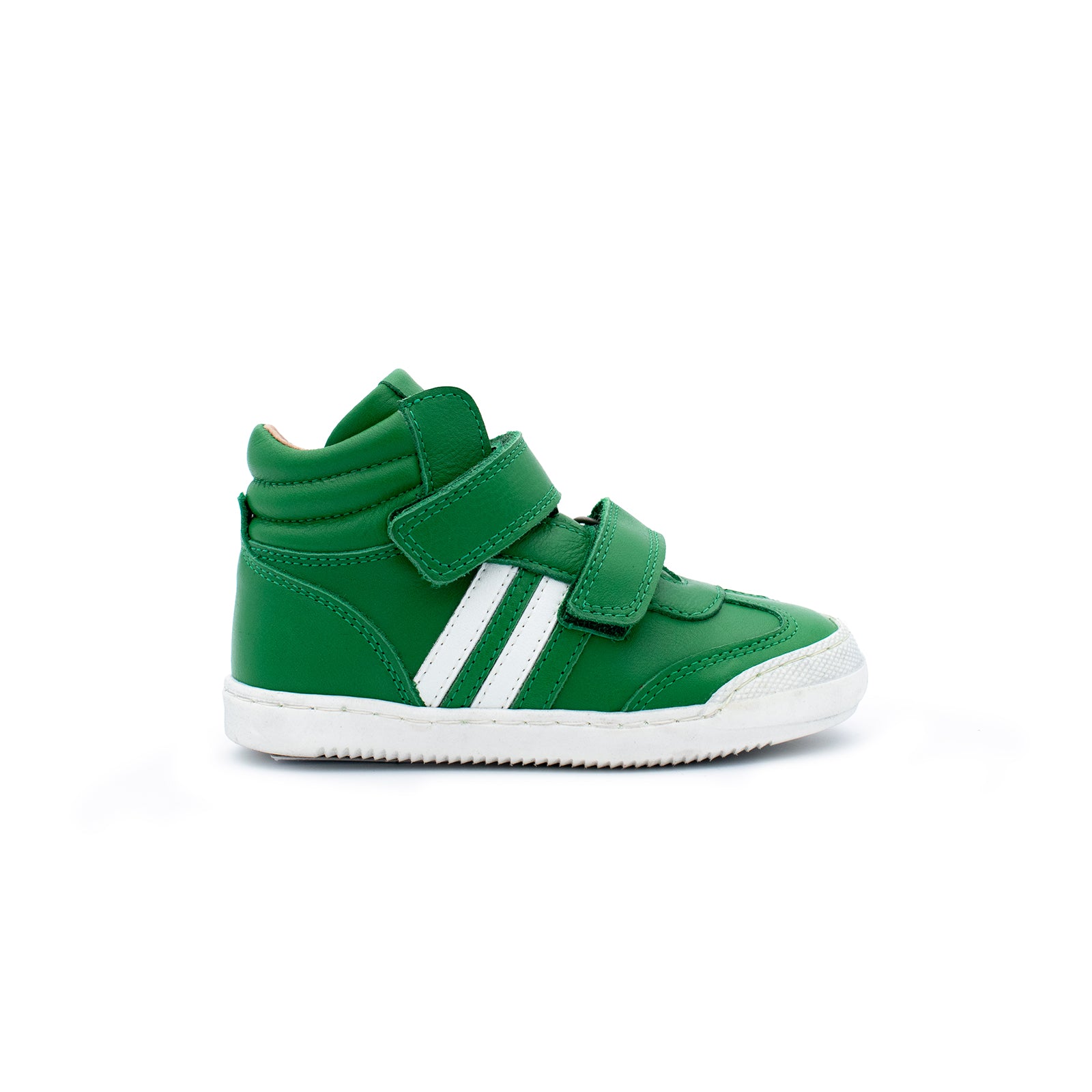 Telyoh Y01063 Carter White Stripes Midcut Klett GREEN - keks.