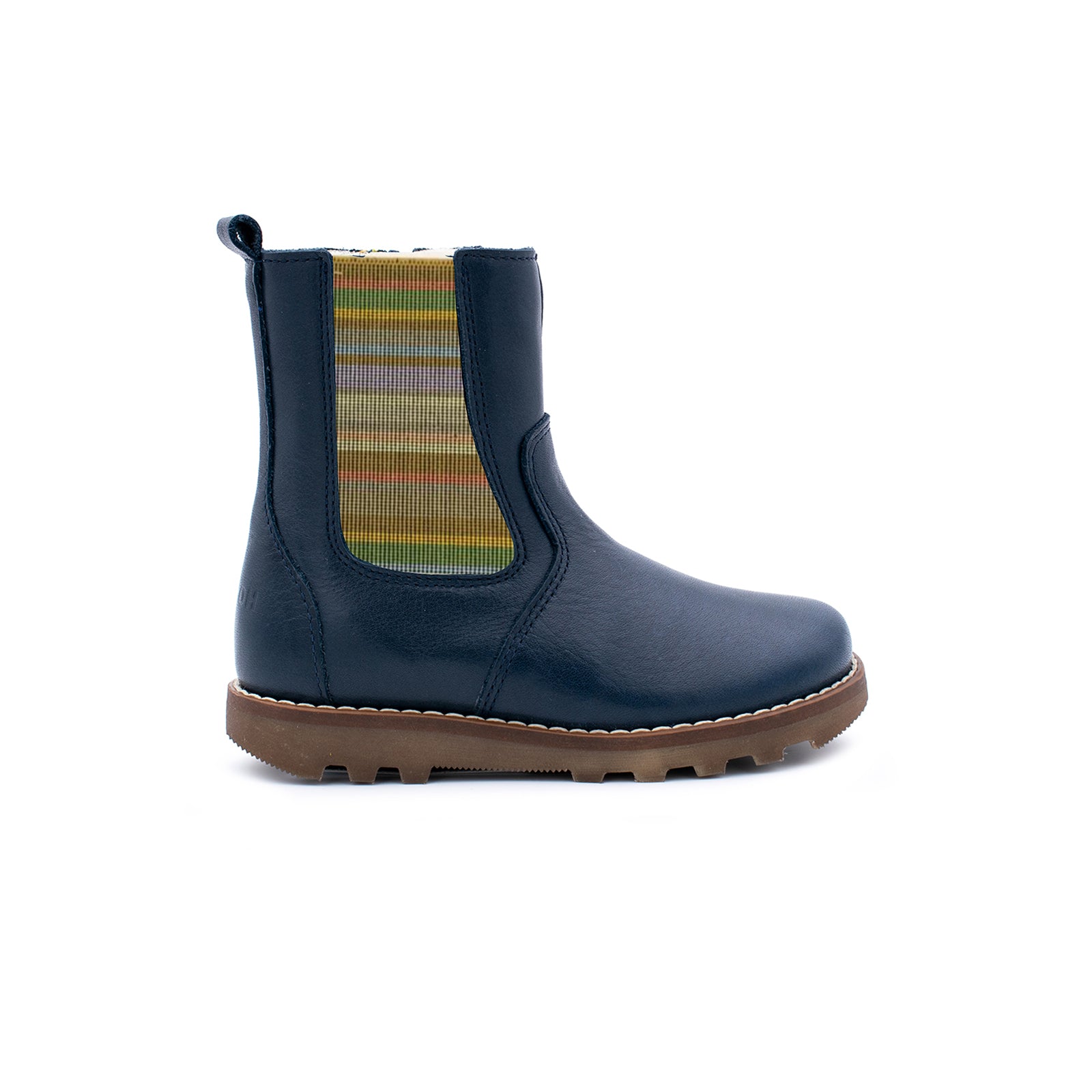 Telyoh YX1022 Wasserdichte Stiefelette Lenny DK BLUE RAINBOW - keks.