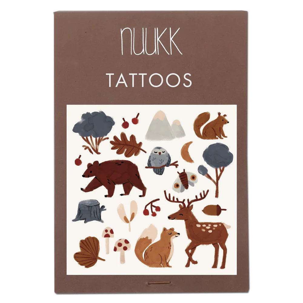 Nuuk Vegane Bio Kinder-Tattoos - keks.