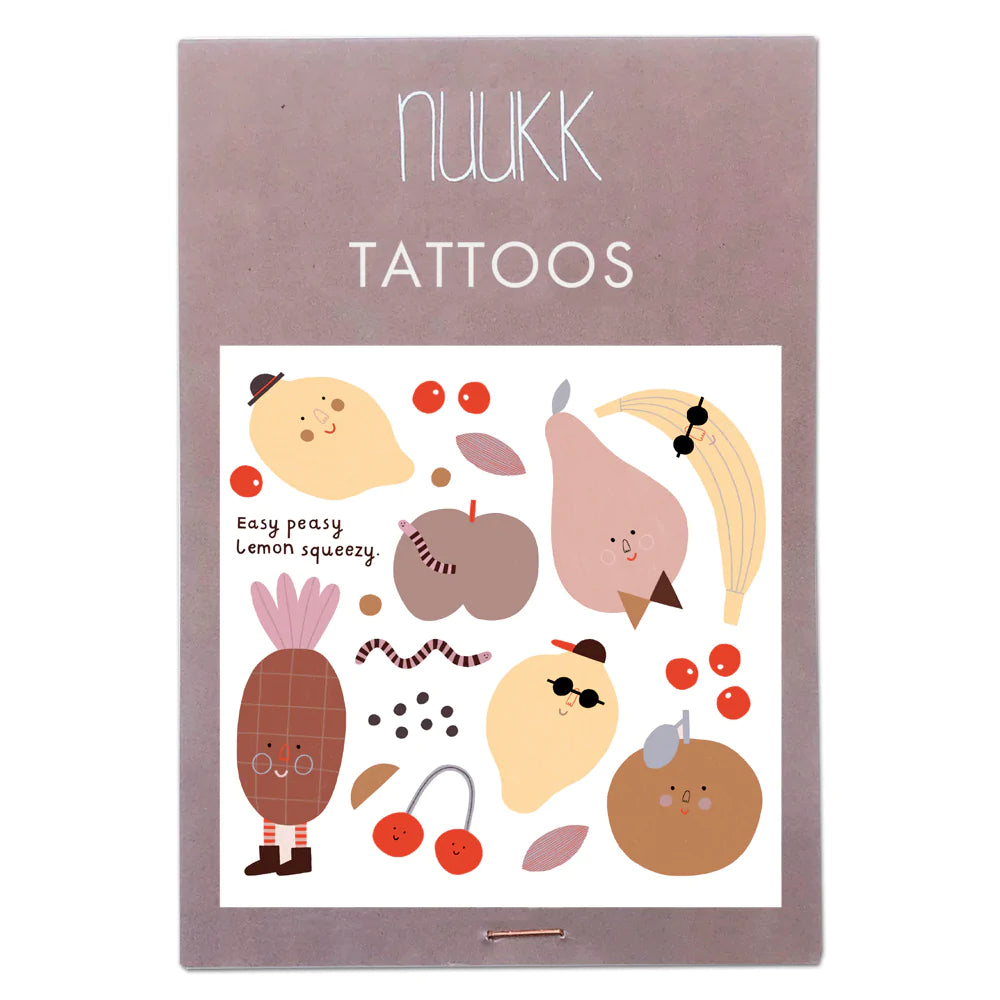 Nuuk Vegane Bio Kinder-Tattoos - keks.