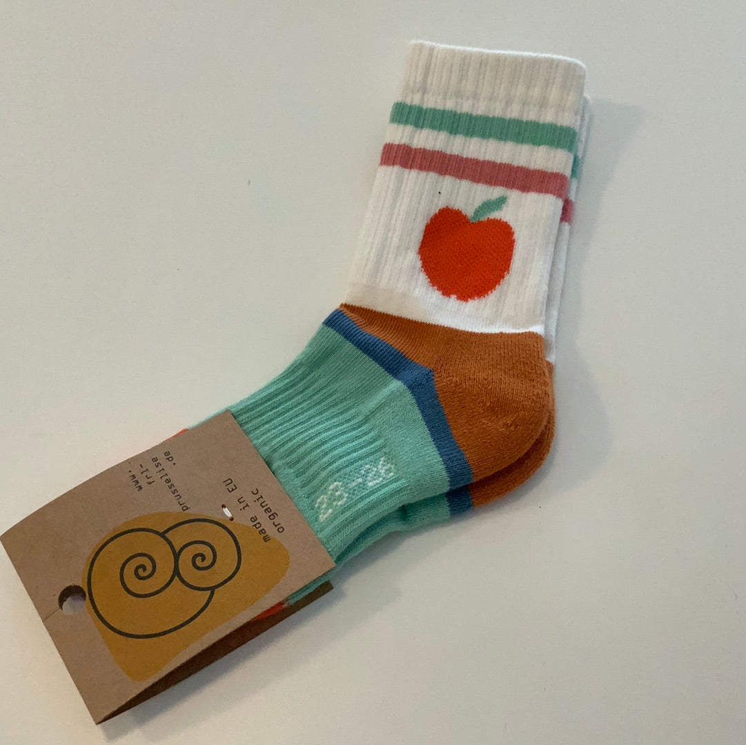 Fräulein Prusselise Tennissocken Apfel - keks.