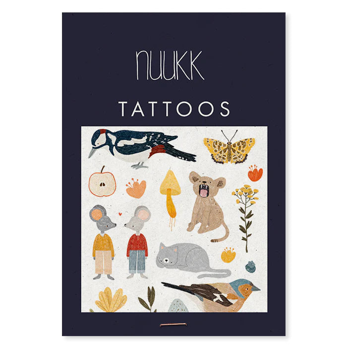 Nuuk Vegane Bio Kinder-Tattoos - keks.