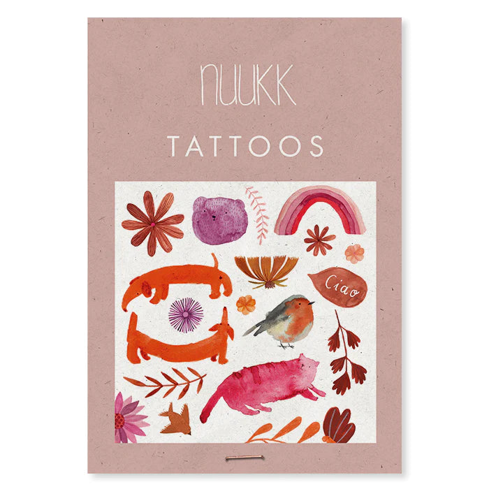 Nuuk Vegane Bio Kinder-Tattoos - keks.