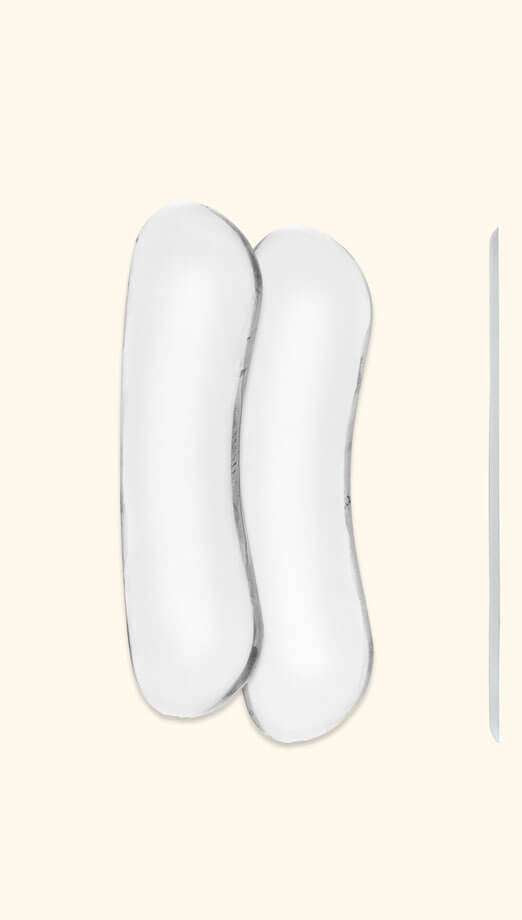 Pedag Anti Slip Gel Fersenhalter, onesize